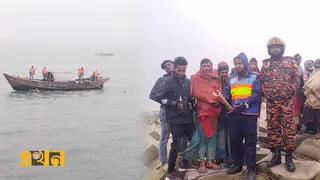 ভোলার মেঘনায় ট্রলারডুবিতে বাবা-ছেলে নিখোঁজ